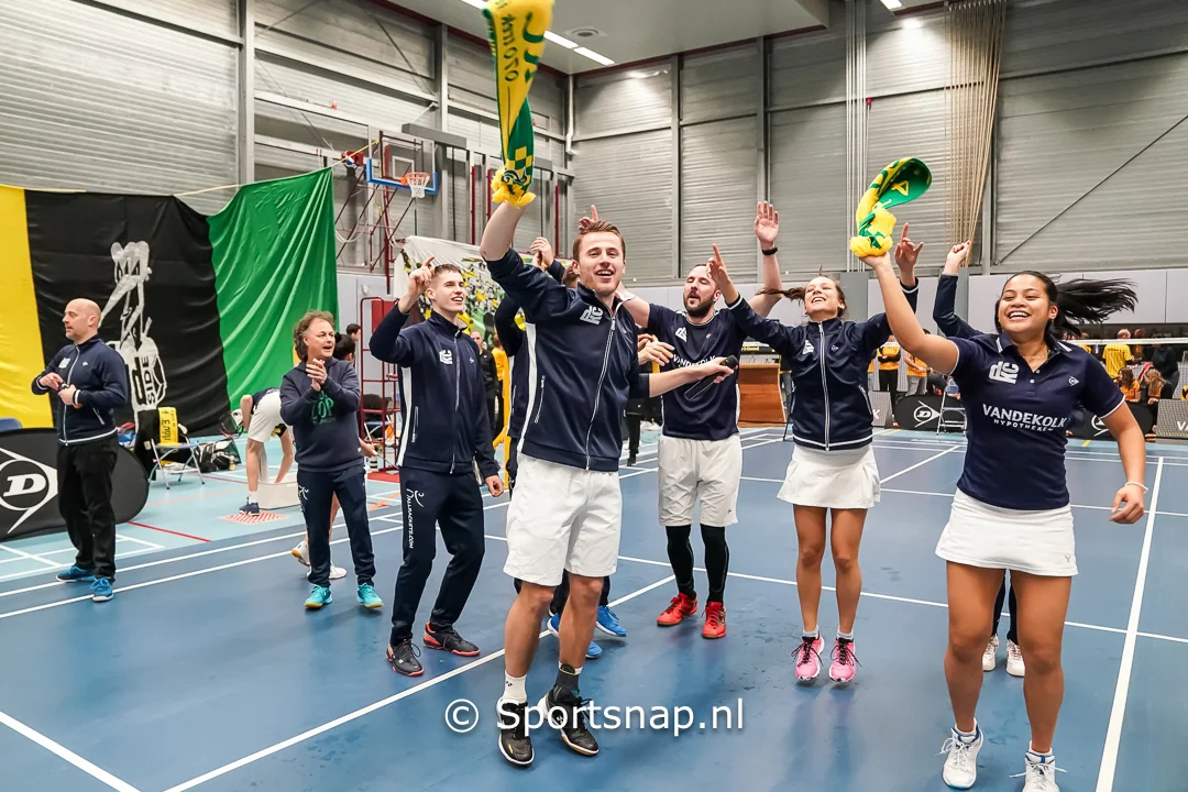 Haagse badmintonners van Dunlop DKC maken het waar